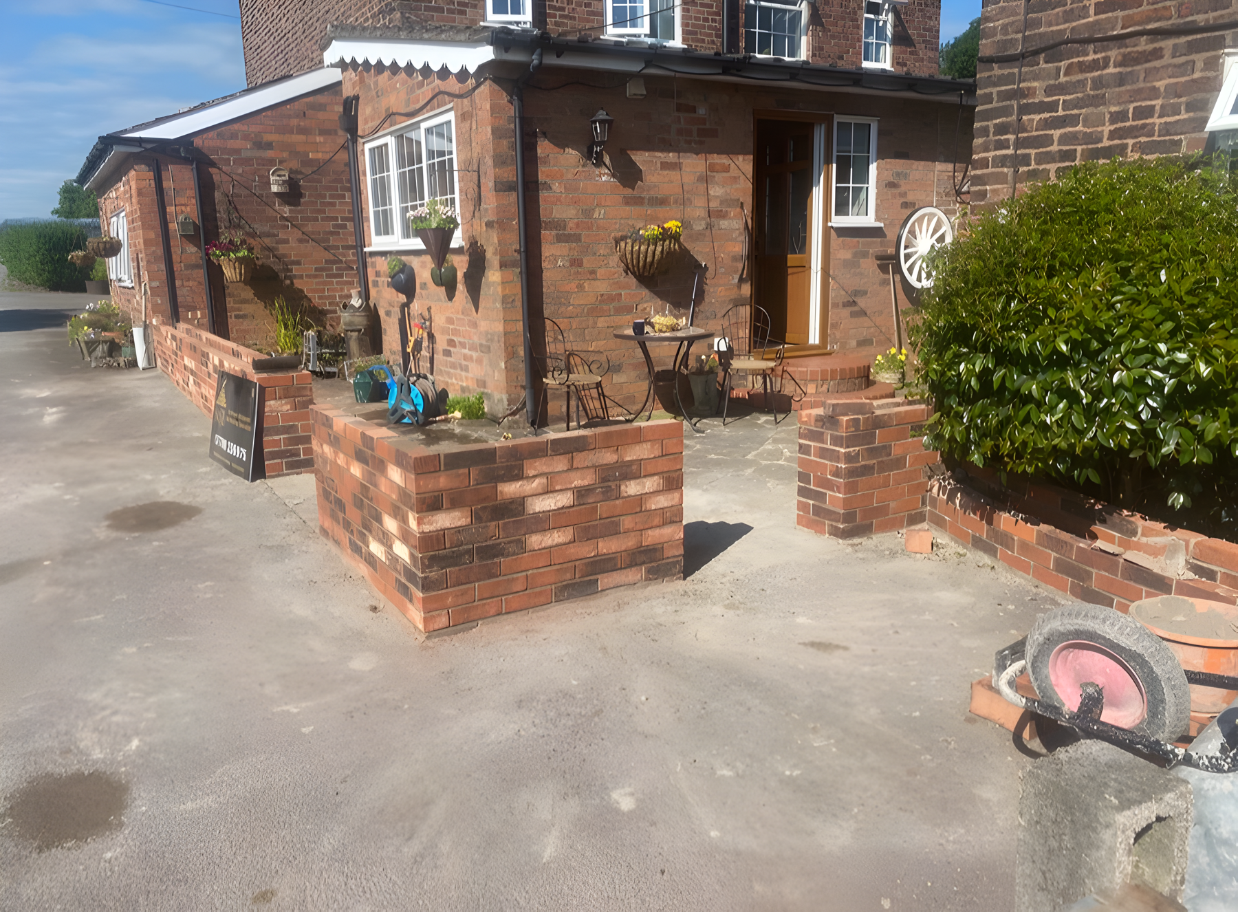 Recent MJB brickwork project